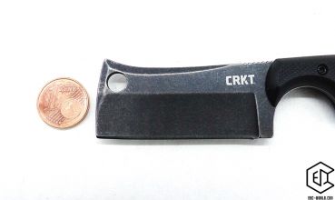 CRKT® : Minimalist Cleaver Blackout Neck Knive